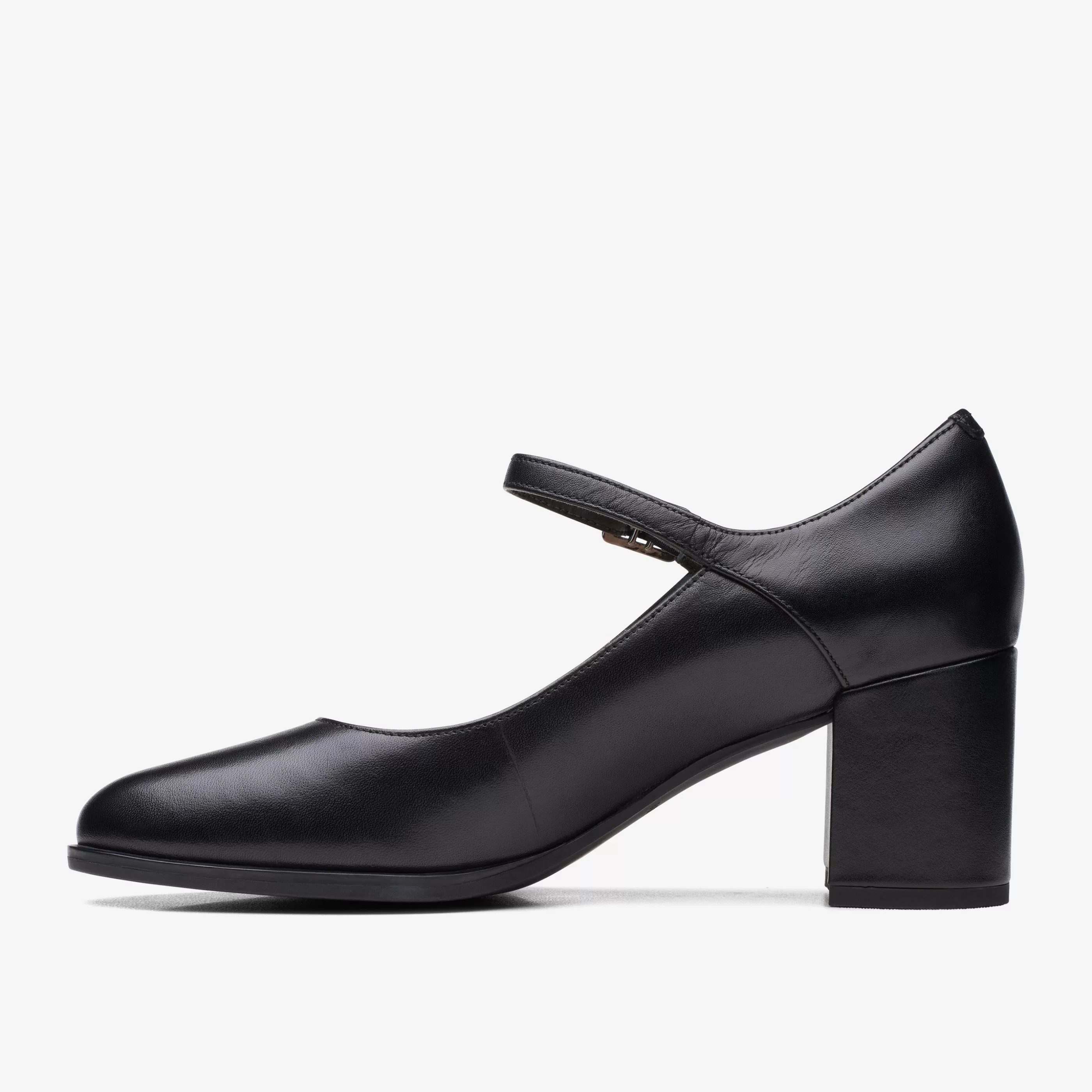 Outlet Freva 55 Strap Black Leather Women Mary Janes | Dress Shoes